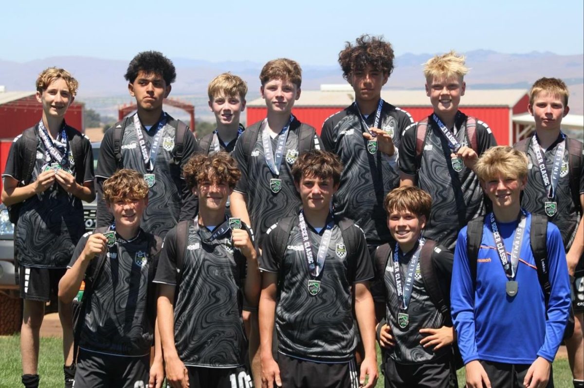 Dynasty boys soccer winning second place during the CCU cup (Source: Kaleo Gabarel)
