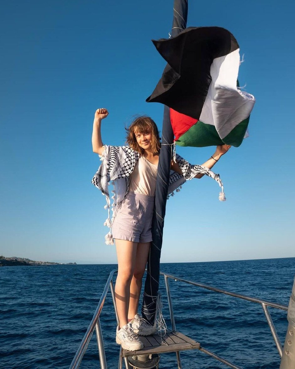 Activist Greta Thunberg Advocates For Gaza Genocide to be Taught in Schools