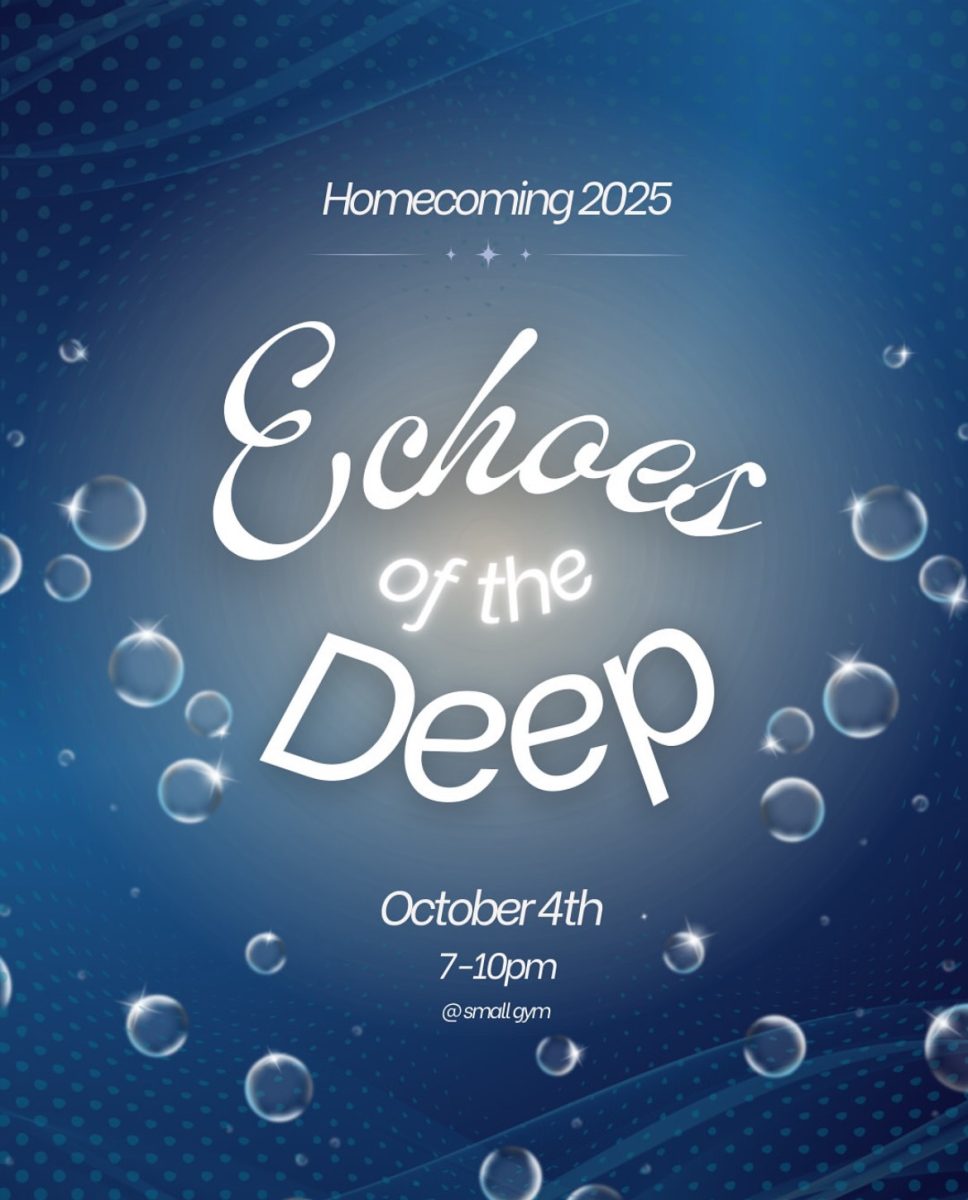 2025 Homecoming dance poster. 