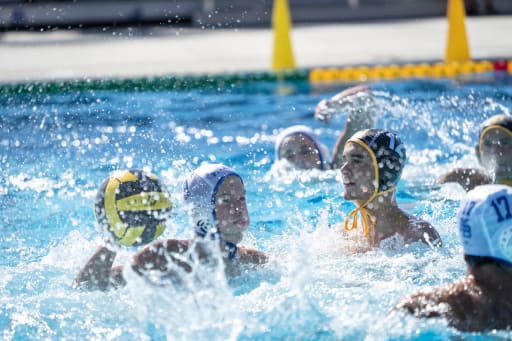 Boys Water Polo in the middle of a game
(Photo Source: mhbs.slcusd.org)

