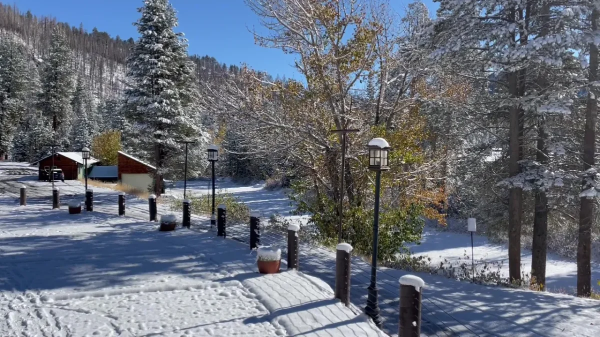 China Peak in January.
(Source: KGET News)