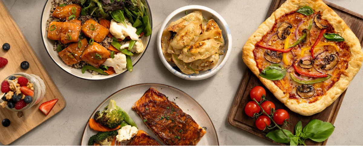 An array of food in the United States (Source: Cosori)
