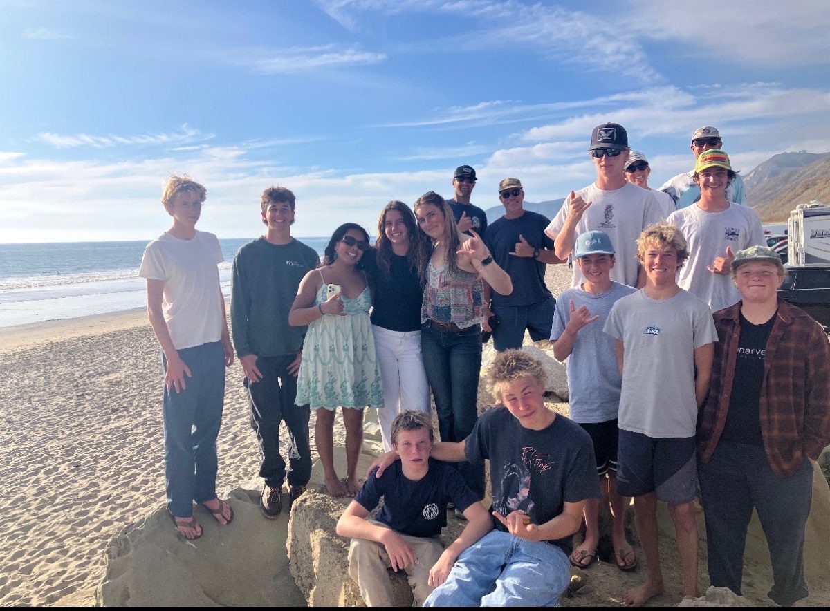 The Surf team after a practice.
