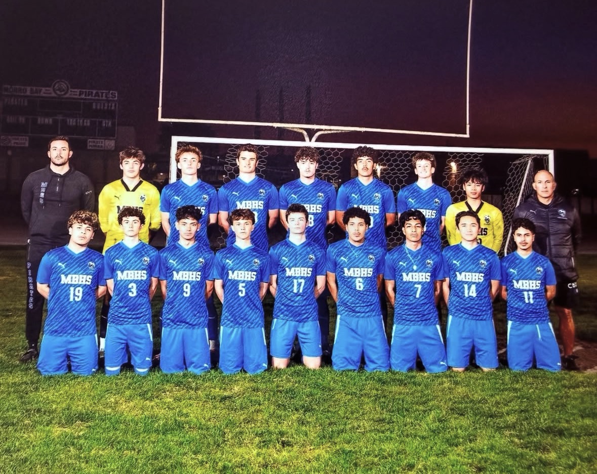 The whole varsity team (Source: MBHS boys soccer Instagram)