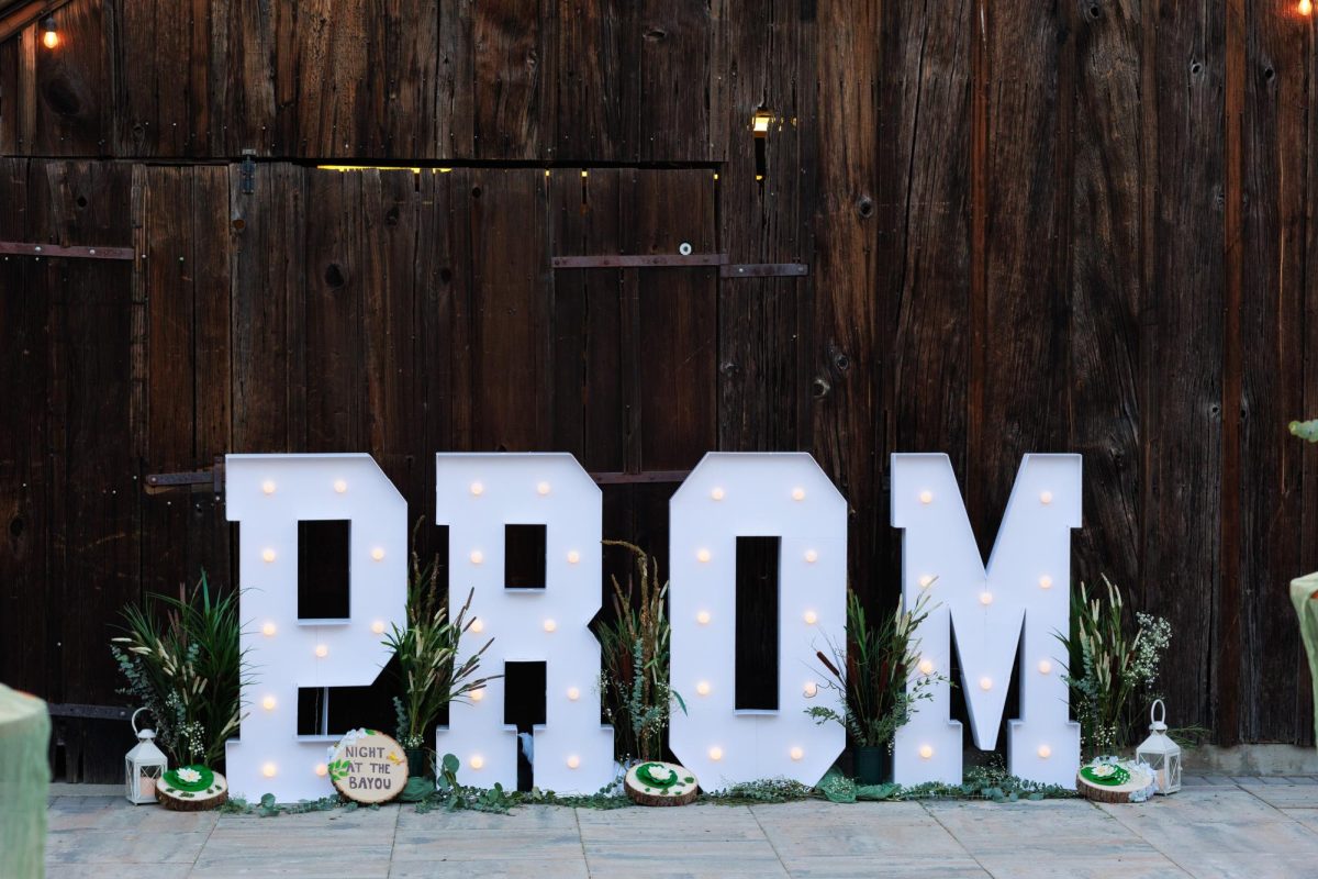 "PROM" sign at The Penny in SLO. [Elizabeth Davis]