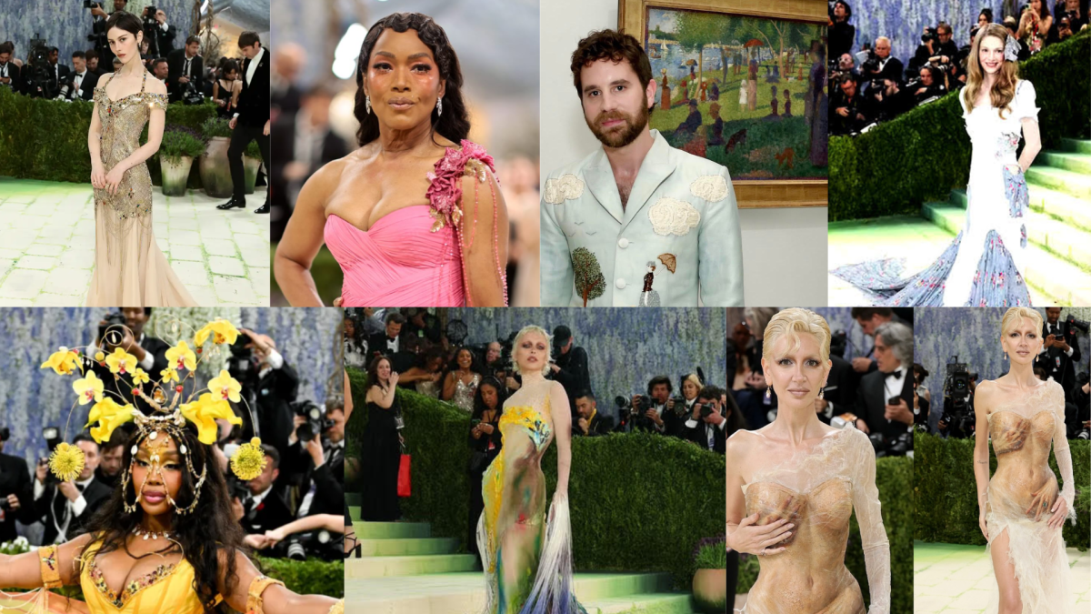 Various Celebrities at the Met Gala. 