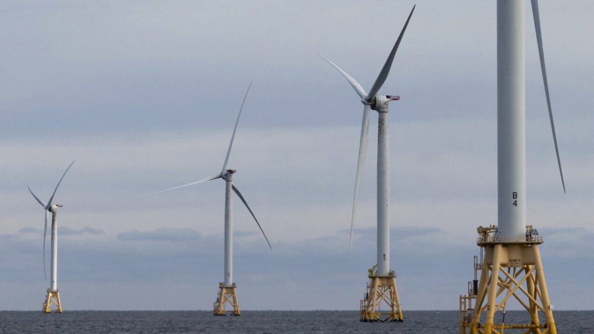 Offshore wind energy.